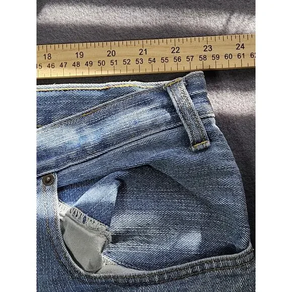 Vintage Arizona Jeans Mens 48 X 29 Light Blue Denim Jeans Relaxed 100% Cotton - Picture 5 of 9